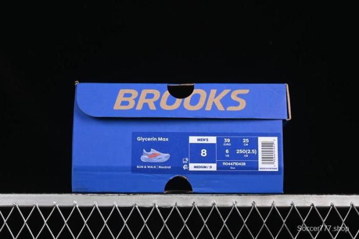 Brooks Glycerin Max Cushioned Marathon Running Shoes with Nitrogen Technology - 1104471D428