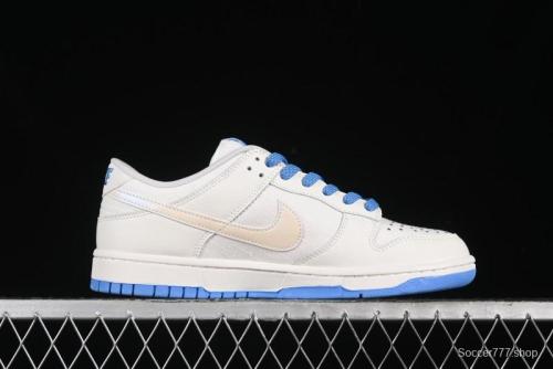 Nike SB Dunk Low Stussy Series - Woven Colorful White Swoosh Anniversary Custom Low-Top Casual Skate Shoes - KK1888-014