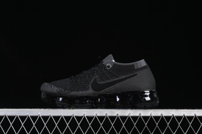 Nike Vapormax Flyknit Breathable Casual Running Shoes with Full-Length Air Cushion - 849558-007
