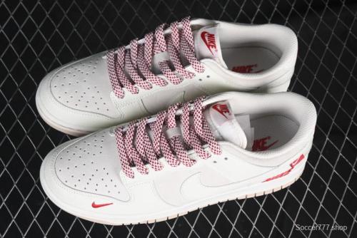 Nike SB Dunk Low CNY Red Anniversary Customized Low-Top Casual Skate Shoes - DJ2024-116