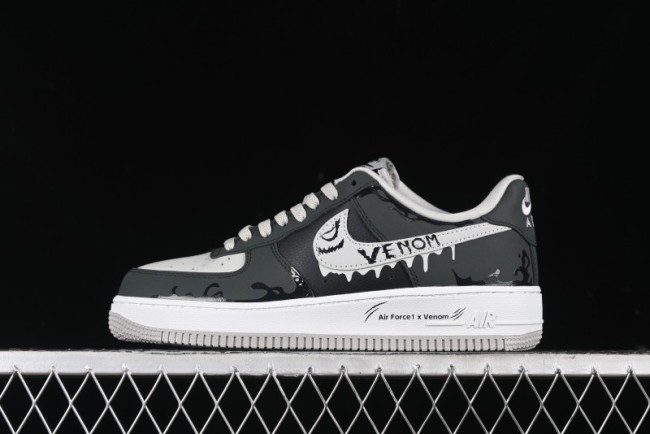 Nike Air Force 1 '07 Low  Venom Ⅱ  Marvel Series Casual Sneakers - CW6718-777