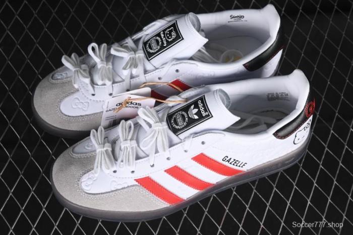 Adidas Originals Gazelle Indoor II Retro Casual Slip-Resistant Wear-Resistant Low-Top Sneakers - II0013