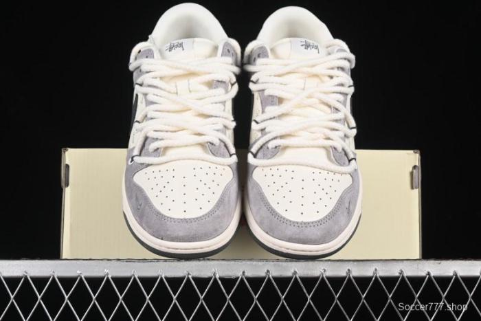 Nike SB Dunk Low Stussy Anniversary Custom Low-Top Casual Skate Shoes - SJ2068-295