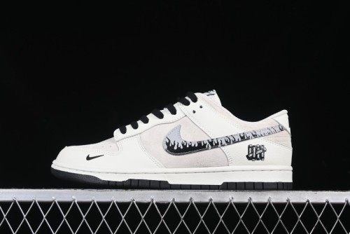 Nike SB Dunk Low UN Collaboration Anniversary Custom Sneakers with Black Swoosh - DJ2024-068