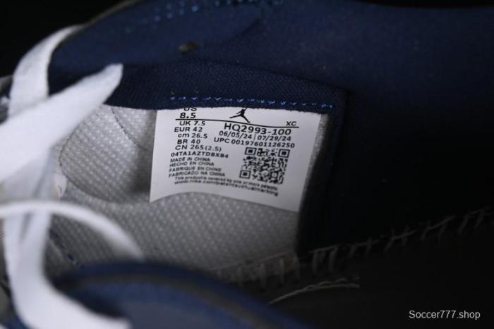 Nike Air Jordan 1 Low OG  Howard University  Casual Sneakers with Blue Toe and Red Heel - HQ2993-100