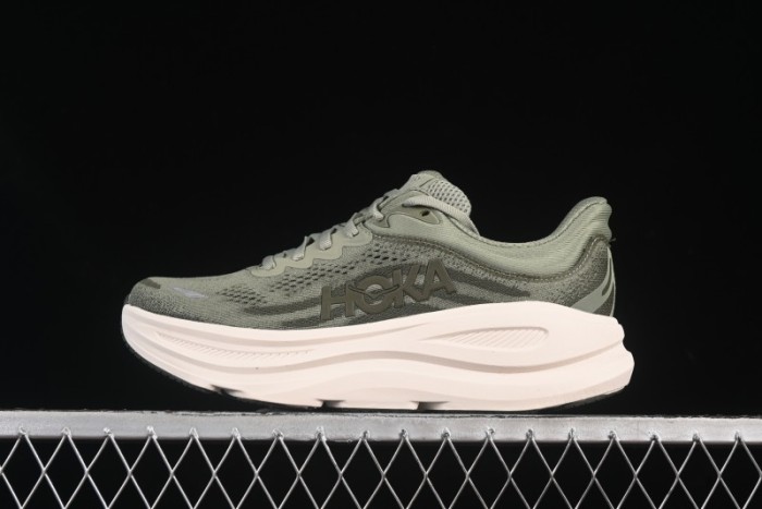 HOKA ONE ONE Bondi 9 Cushioned Running Shoes with Soft EVA Midsole - 1162011 SSSC