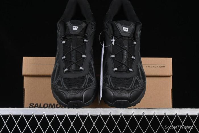 Salomon XT-Wings 2 All-Black Trail Running Sneakers - Sleek Performance and Style
