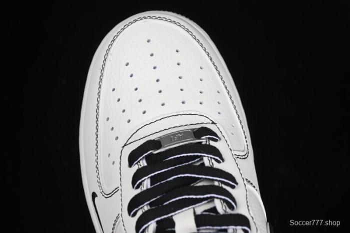 Nike Air Force 1 '07 Low Collaboration Sneakers with Black Stitch Dual-Color Sole - CH6336-515
