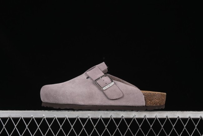 Birkenstock Arizona Soft Footbed Sandals with Suede Leather and Lambswool Lining - G.D4