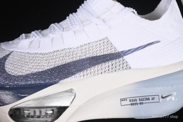 Nike Zoom VaporFly Next 3% Prototype Super Marathon Running Shoes with Dual Air Zoom and ZoomX Foam - FD8311-101