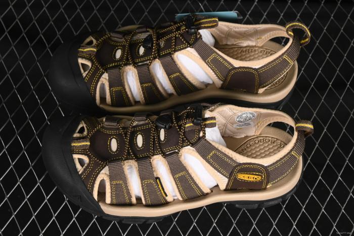 Keen Newport Summer Trendy Woven Elastic Strap Water Hiking Outdoor Sandals - 1022258 Khaki