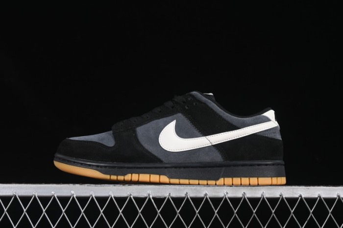 Nike Dunk Low Casual Sneakers in Black-Grey Colorway - HQ1931-001