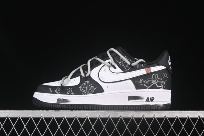 Nike Air Force 1'07 Low Denim Casual Sneakers with Full-Length Air Cushion - ZH0316-071