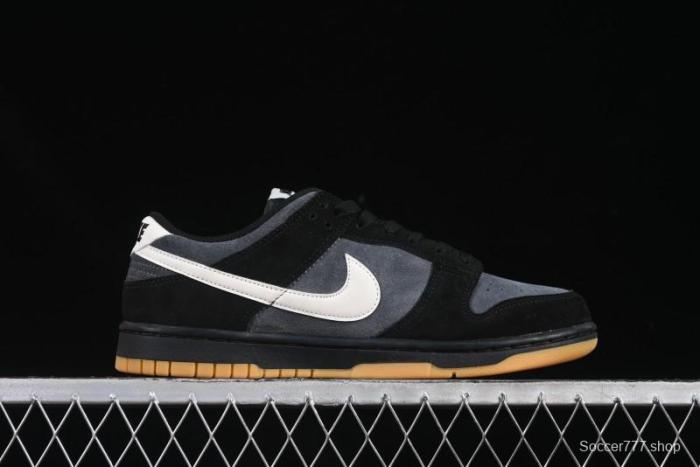 Nike Dunk Low Casual Sneakers in Black-Grey Colorway - HQ1931-001