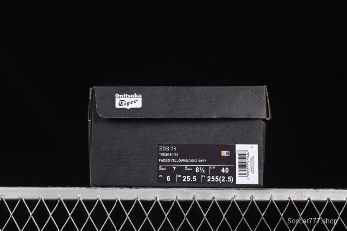 Onitsuka Tiger Edr 78 Low-Top Running Shoes Comfortable Versatile Slip-Resistant Durable - 1183B411-751