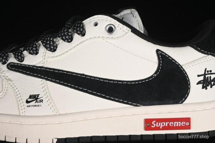 Nike Air Jordan 1 Low OG SP Travis Scott x Fragment Design Collaboration Sneakers - SJ2068-129