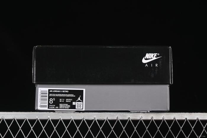 Nike Air Jordan 11 Retro Rare Air High Top Basketball Shoes Royal Blue - IH0296-400