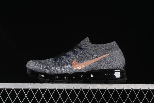 Nike Vapormax Flyknit Breathable Casual Running Shoes with Full-Length Air Cushion - 849558-010