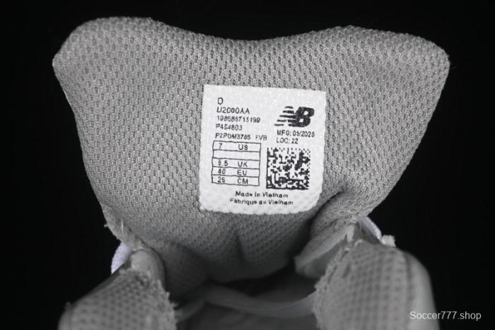 New Balance 2000 Series Retro Dad Style Casual Running Shoes - U2000AA