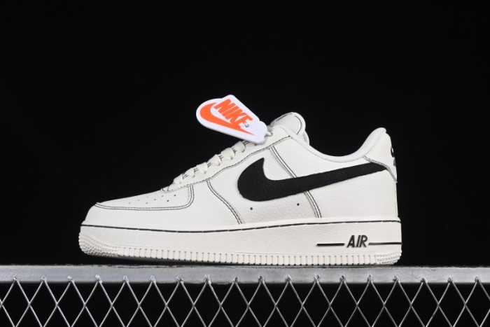 Nike Air Force 1'07 Low Casual Sneakers with Full-Length Air Cushion - HQ2037-200