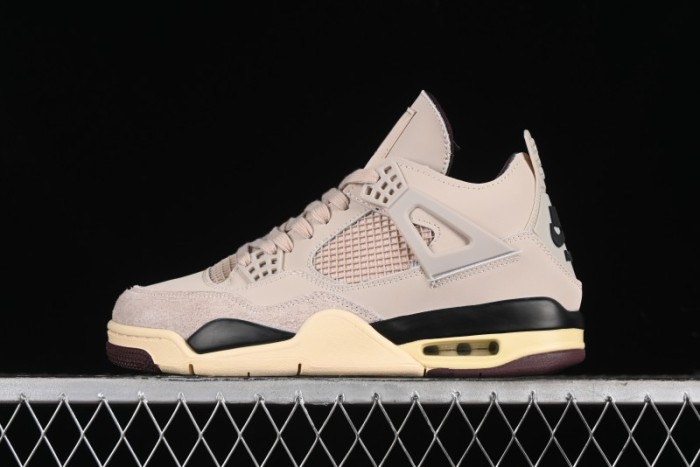 Nike A Ma Maniere x Air Jordan 4 Retro  Fossil Stone  - FZ4810-200