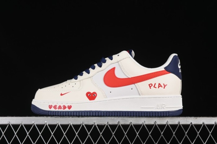 Nike Air Force 1 '07 Low CDG Play Sneakers - KK1988-004