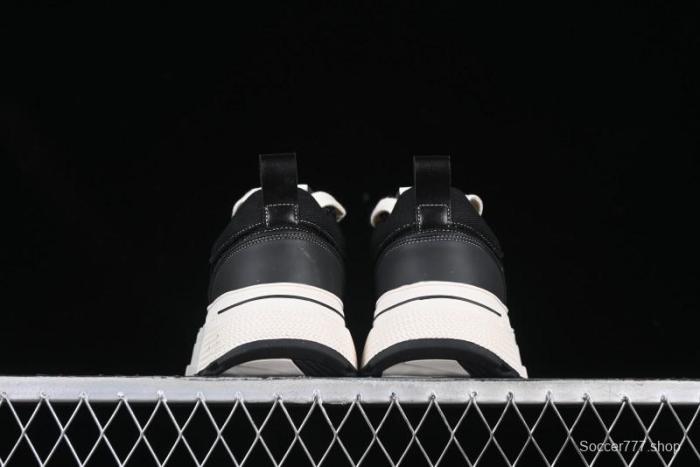 Shoot Brand Resonance Black Plum Retro Comfort Leather Anti-Slip Elevated Low-Top Casual Skate Shoes - AJD4