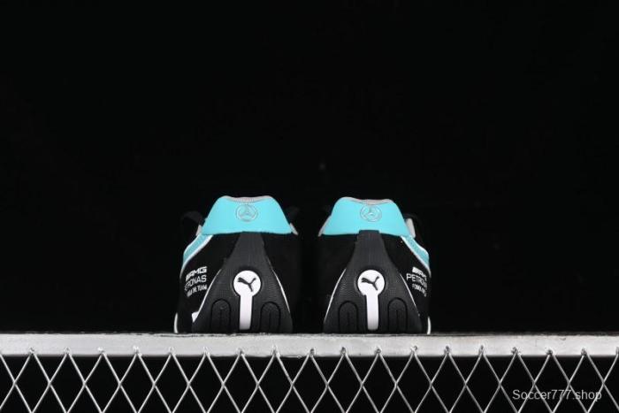 Puma Sparco Future Round Toe Lace-Up Leather Fabric Low-Top Lifestyle Casual Shoes - 308155-01