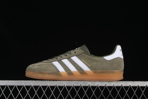Adidas Originals Gazelle Indoor Retro Casual Slip-Resistant Wear-Resistant Low-Top Sneakers - JQ0174