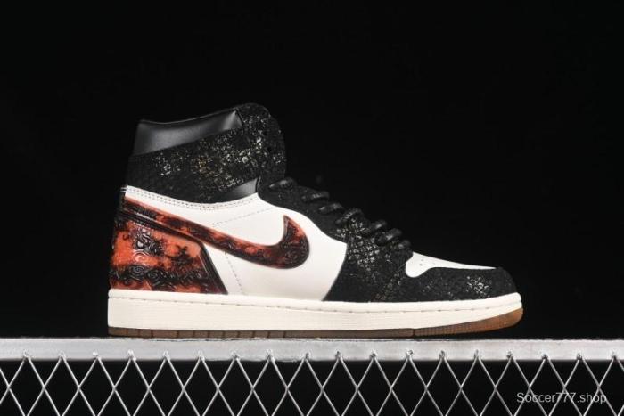 Nike Air Jordan 1 High Retro OG  CNY  Basketball Shoes with Traditional Chinese Auspicious Elements - IB3165-091