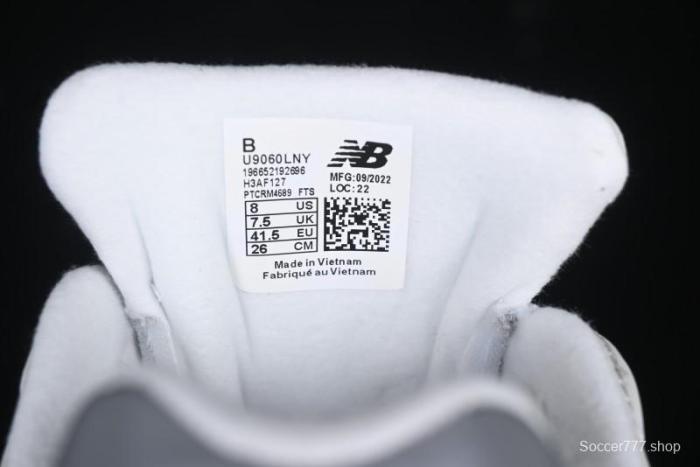 New Balance 9060 Retro Casual Running Shoes with ABZORB Cushioning - U9060LNY