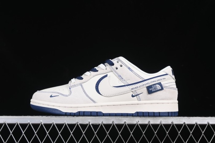 Nike SB Dunk Low The North Face Collaboration Anniversary High-End Custom Low-Top Casual Skate Shoes - DM6868-023