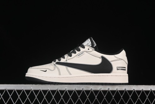 Nike Travis Scott x Fragment Design x Air Jordan 1 Low OG SP Casual Sneakers - DH0223-311