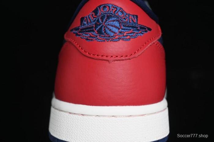 Nike Air Jordan 1 Low OG  Howard University  Casual Sneakers - HQ2993-100