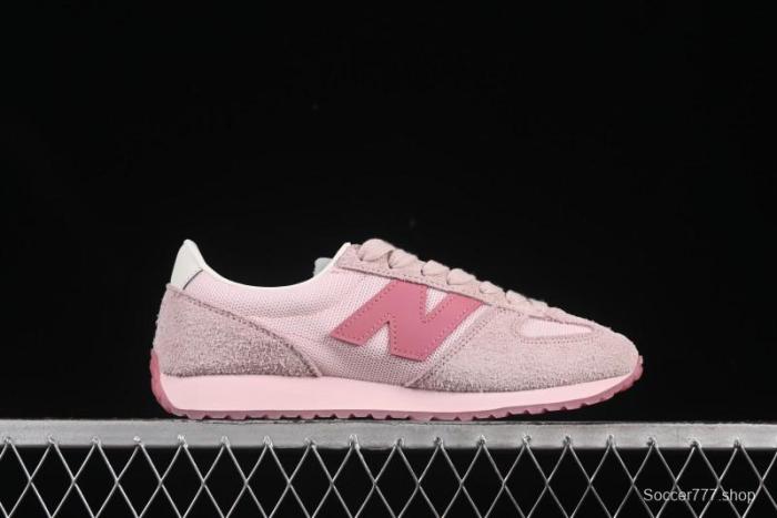 New Balance NB471 Series Fabric and Leather Casual Lifestyle Shoes - U471FP