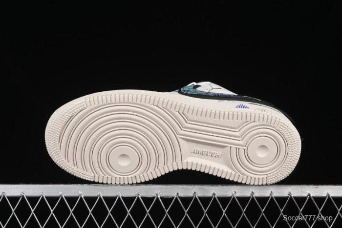 Nike Air Force 1'07 Low  Punk Future  Cyberpunk Style Casual Sneakers - DV3464-020