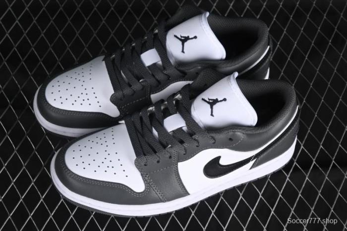 Nike Air Jordan 1 Low Iron Grey Casual Sneakers - 553558-152