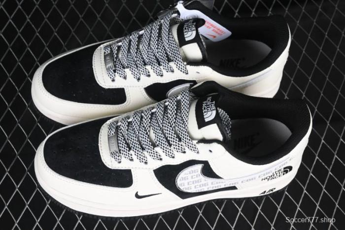 Nike Air Force 1 '07 Low The North Face x CDG Black White Casual Sneakers - BB7518-013