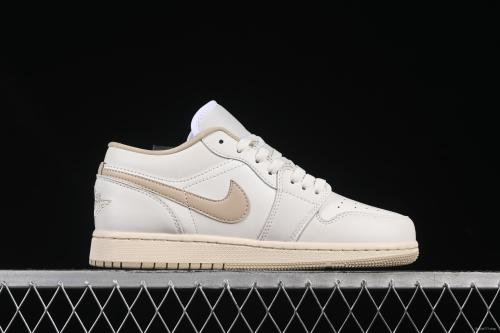 Nike Air Jordan 1 Low AJ1 Casual Sneakers in White - DC0774-112