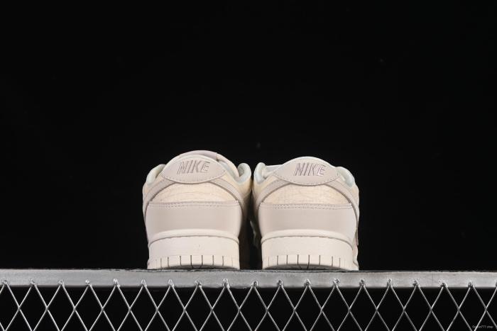 Nike SB Dunk Low Light Orewood Brown Lace Floral Skate Shoes - HJ5870-100