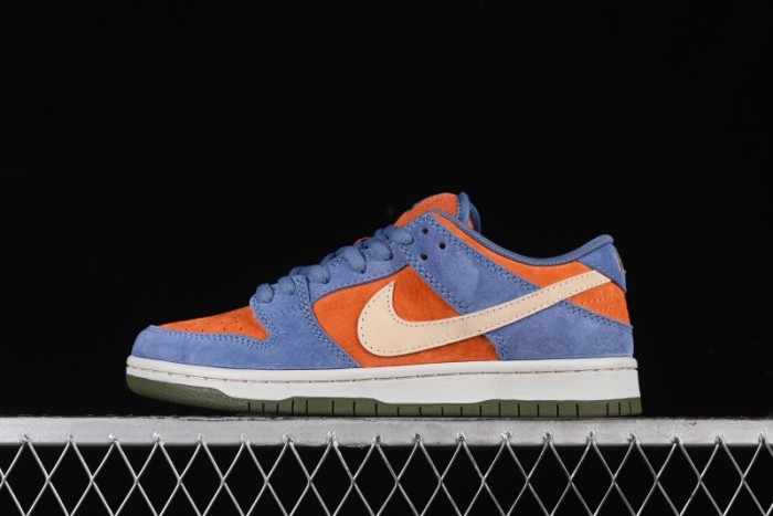 Nike SB Dunk Low Light Carbon/Monarch Maillard Style Low-Top Casual Skate Shoes - HF3063-002
