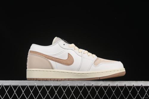 Nike Air Jordan 1 Low  Dongdan  Casual Sneakers in Coconut Milk White - IB8855-121