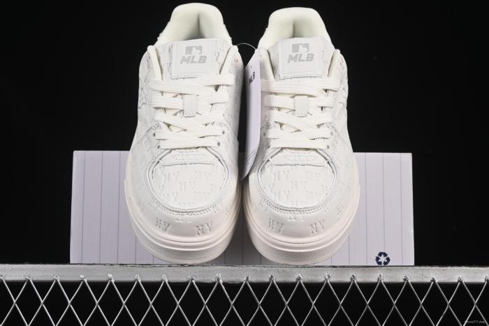 New York Yankees MLB Bigball Chunky Embo Monogram Platform Sneakers - 3ASXE015N50WHS