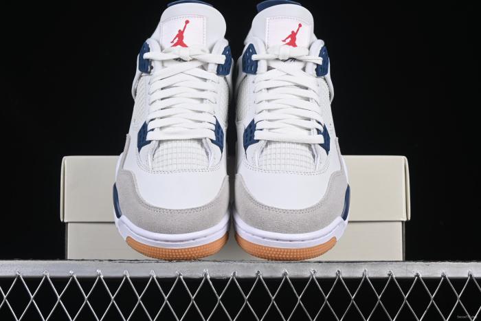 Nike Air Jordan 4 Retro SB x Navy Blue White - DR5415-100