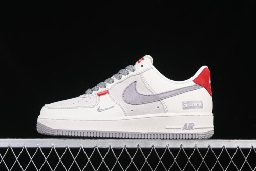 Nike Air Force 1 '07 Low Supreme Casual Sneakers with Full-Length Air Cushion - BB7518-020