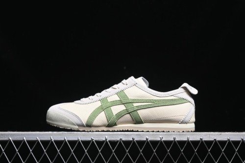 Onitsuka Tiger Mexico 66 Low-Top Leather Sneakers for Casual Running - 1183B391-202