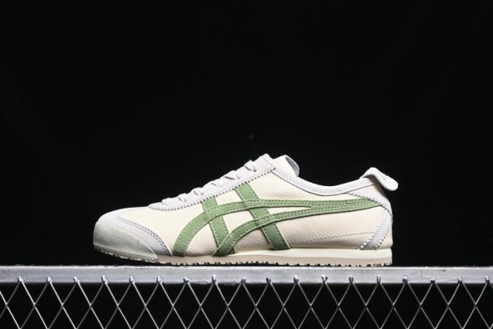 Onitsuka Tiger Mexico 66 Low-Top Leather Sneakers for Casual Running - 1183B391-202