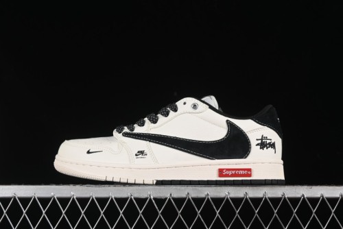 Nike Air Jordan 1 Low OG SP Travis Scott x Fragment Design Collaboration Sneakers - SJ2068-129