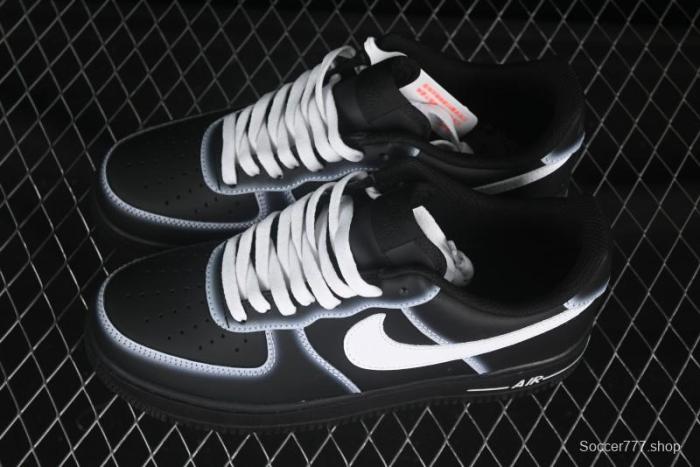 Nike Air Force 1'07 Low Casual Sneakers with Full-Length Air Cushion - DD8959-001