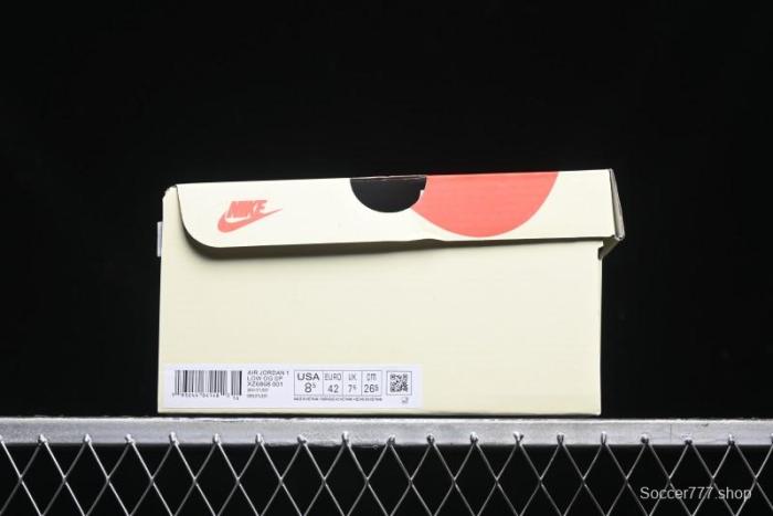 Nike Travis Scott x Fragment Design x Air Jordan 1 Low OG SP AJ1 Retro Sneakers - XZ6868-001